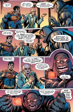 Read Superman: The Coming of the Supermen (2016)  7 Page 6 in English