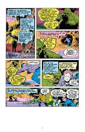 Read Swamp Thing (1972-1976)  1 Page 7 in English