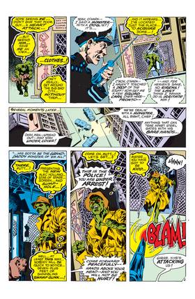 Read Swamp Thing (1972-1976)  8 Page 3 in English