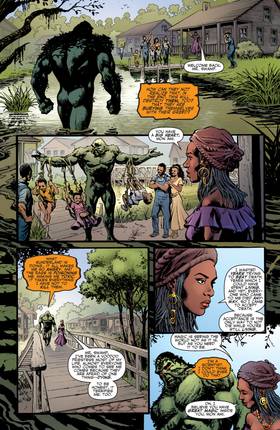 Read Swamp Thing: New Roots  2 Page 7 in English