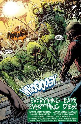 Read Swamp Thing: New Roots  3 Page 3 in English