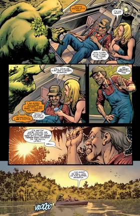 Read Swamp Thing: New Roots  3 Page 4 in English