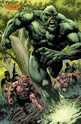 Read Swamp Thing: New Roots  3 Page 8 in English