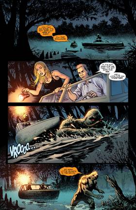 Read Swamp Thing: New Roots  3 Page 10 in English
