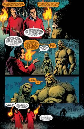 Read Swamp Thing: New Roots  7 Page 4 in English