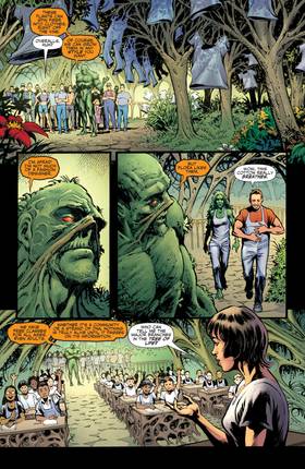 Read Swamp Thing: New Roots  7 Page 10 in English