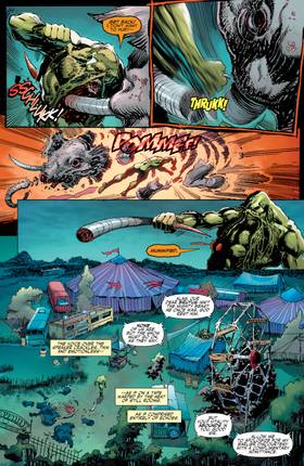 Read Swamp Thing: New Roots  8 Page 4 in English