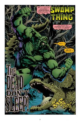 Read Swamp Thing: The Dead Don't Sleep  1 Page 9 in English