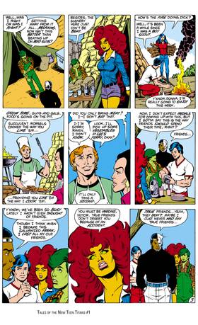 Read Tales of the New Teen Titans (1982)  1 Page 4 in English