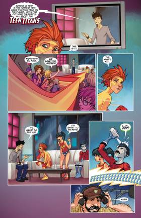 Read Teen Titans Year One (2008-)  4 Page 10 in English