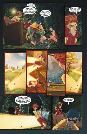 Read Teen Titans Year One (2008-)  3 Page 8 in English