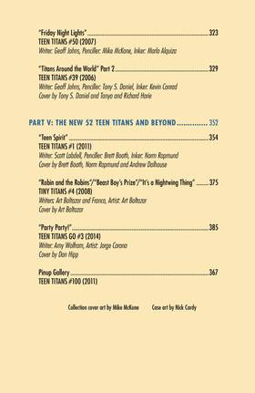 Read Teen Titans: A Celebration of 50 Years  1 Page 6 in English