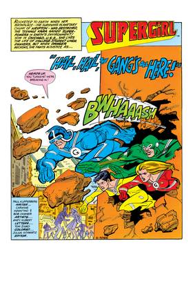 Read The Daring New Adventures of Supergirl (1982-)  6 Page 2 in English