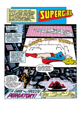 Read The Daring New Adventures of Supergirl (1982-)  13 Page 2 in English