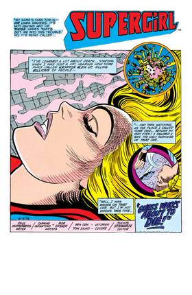 Read The Daring New Adventures of Supergirl (1982-)  14 Page 2 in English