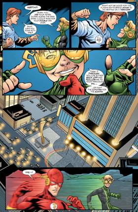 Read The Flash: Fastest Man Alive (2006-)  9 Page 4 in English