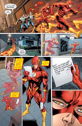 Read The Flash: Fastest Man Alive (2006-)  6 Page 8 in English