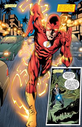Read The Flash: Fastest Man Alive (2006-)  8 Page 10 in English