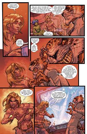 Read The Kamandi Challenge (2017-)  6 Page 10 in English