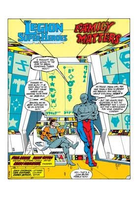 Read The Legion of Super-Heroes (1980-)  44 Page 2 in English