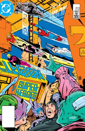 Read The Legion of Super-Heroes (1980-)  55 Page 1 in English