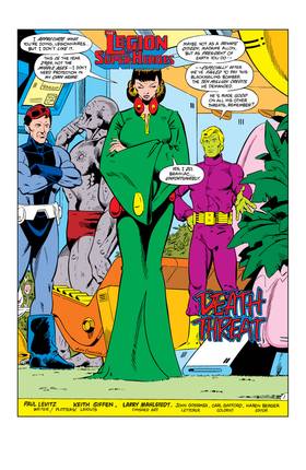 Read The Legion of Super-Heroes (1980-)  55 Page 2 in English