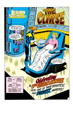 Read The Legion of Super-Heroes Annual (1982-)  2 Page 2 in English