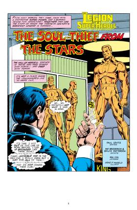 Read The Legion of Super-Heroes: The Great Darkness Saga (New Edition)  1 Page 7 in English