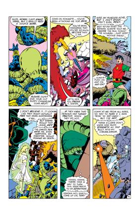 Read The New Teen Titans Annual  1 Page 4 in English
