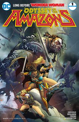 Read The Odyssey of the Amazons (2017-)  2 Page 1 in English