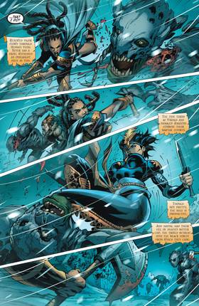 Read The Odyssey of the Amazons (2017-)  3 Page 8 in English