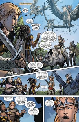 Read The Odyssey of the Amazons (2017-)  4 Page 3 in English