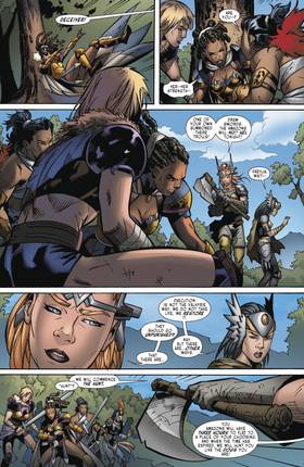 Read The Odyssey of the Amazons (2017-)  4 Page 8 in English