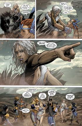 Read The Odyssey of the Amazons (2017-)  7 Page 5 in English