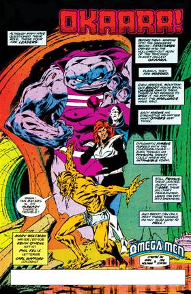 Read The Omega Men (1983-)  24 Page 2 in English