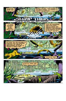 Read The Saga of the Swamp Thing (1982-)  1 Page 2 in English