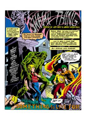 Read The Saga of the Swamp Thing (1982-)  2 Page 2 in English