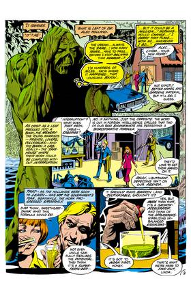 Read The Saga of the Swamp Thing (1982-)  1 Page 4 in English