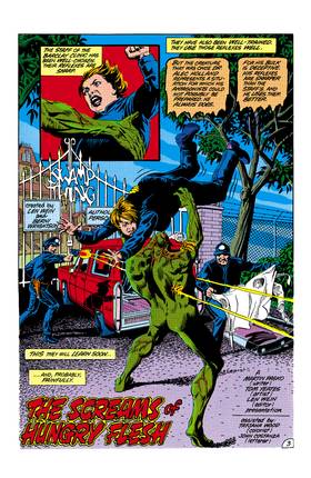 Read The Saga of the Swamp Thing (1982-)  5 Page 4 in English