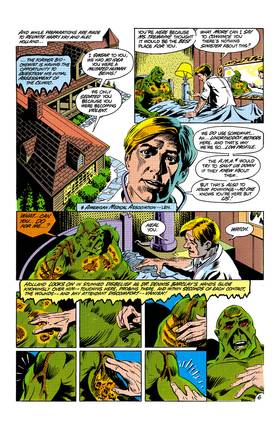 Read The Saga of the Swamp Thing (1982-)  5 Page 7 in English