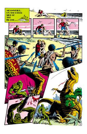 Read The Saga of the Swamp Thing (1982-)  8 Page 4 in English