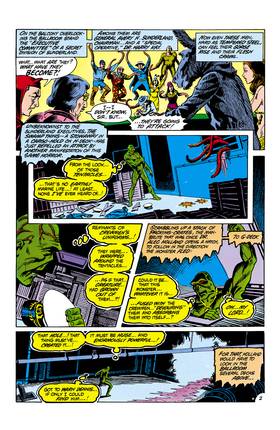 Read The Saga of the Swamp Thing (1982-)  7 Page 3 in English