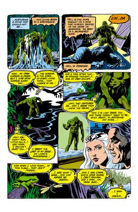 Read The Saga of the Swamp Thing (1982-)  1 Page 7 in English