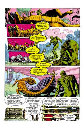Read The Saga of the Swamp Thing (1982-)  8 Page 5 in English