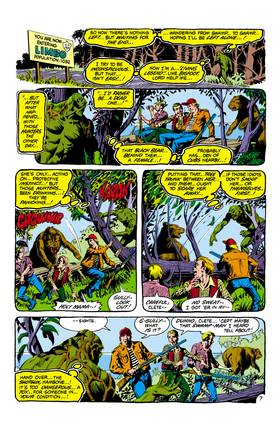 Read The Saga of the Swamp Thing (1982-)  1 Page 8 in English