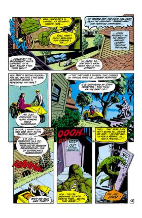 Read The Saga of the Swamp Thing (1982-)  5 Page 10 in English
