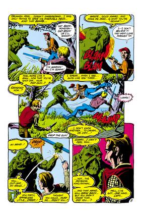 Read The Saga of the Swamp Thing (1982-)  1 Page 9 in English