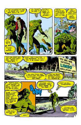 Read The Saga of the Swamp Thing (1982-)  1 Page 10 in English