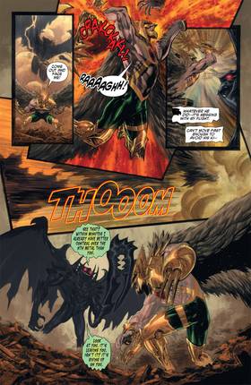 Read The Savage Hawkman (2011-2013)  4 Page 7 in English