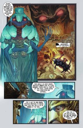 Read The Savage Hawkman (2011-2013)  5 Page 4 in English